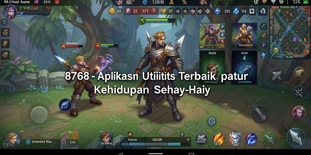 Tampilan antarmuka aplikasi 8768 dengan fitur pengingat yang intuitif.
