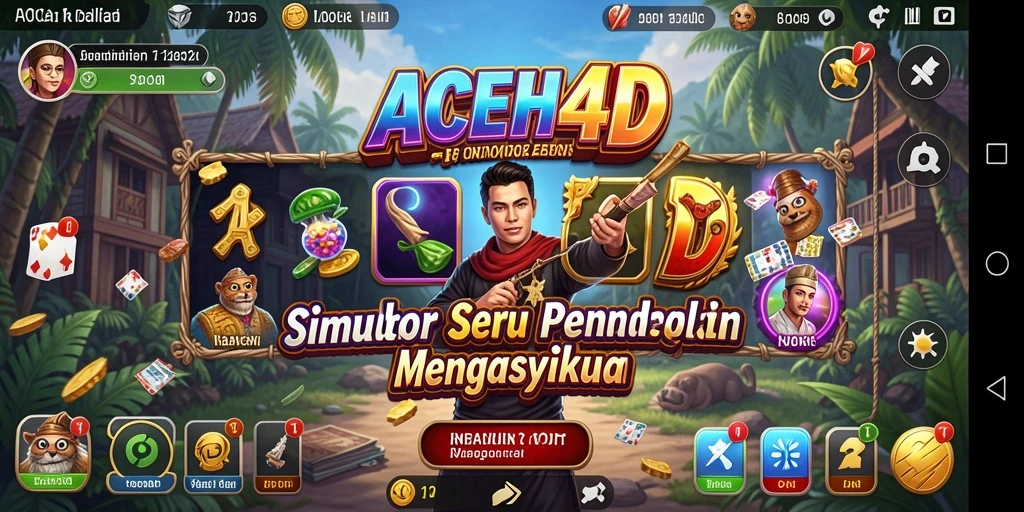Screenshot utama ACEH4D yang menampilkan gameplay menarik dan interaktif.