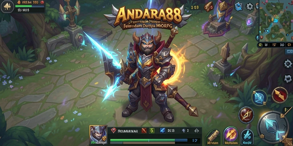 Tampilan gameplay seru dan interaktif di ANDARA88.