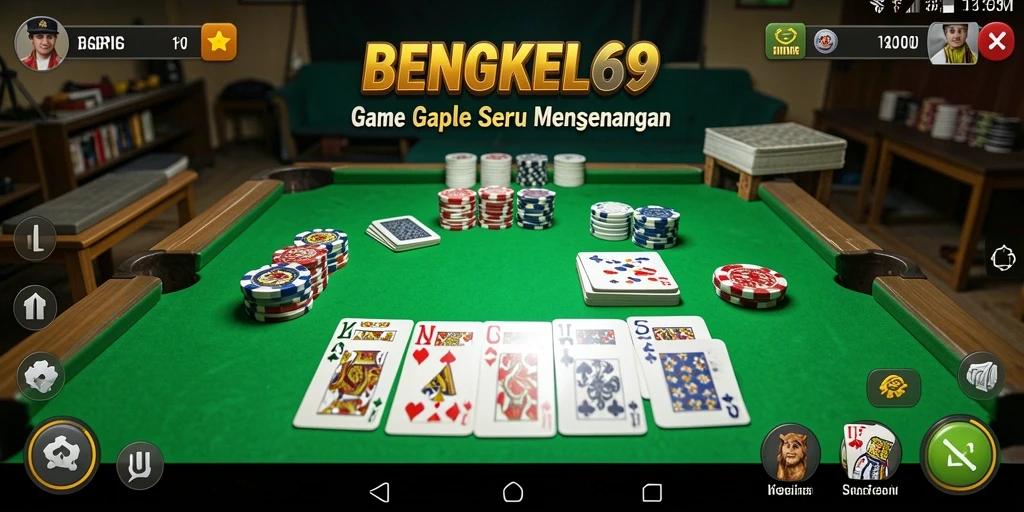 Tampilan gameplay seru BENGKEL69 yang menghibur.