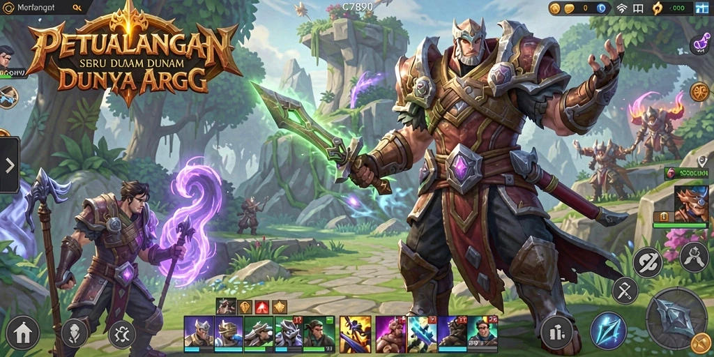 Gameplay yang menarik dan penuh tantangan dalam C7890.