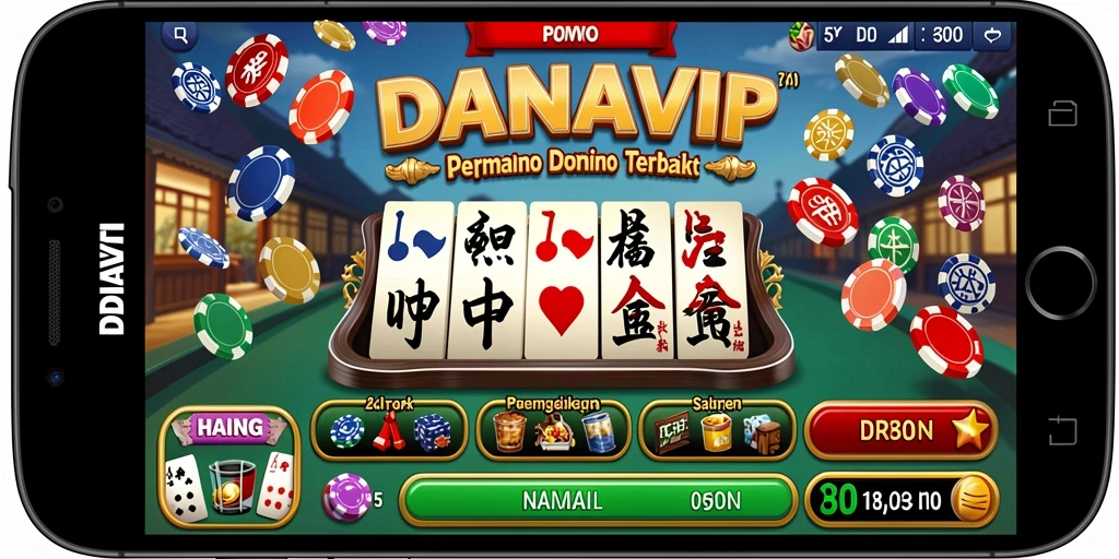 Tampilan menarik dari gameplay DANAVIP dengan suasana seru.