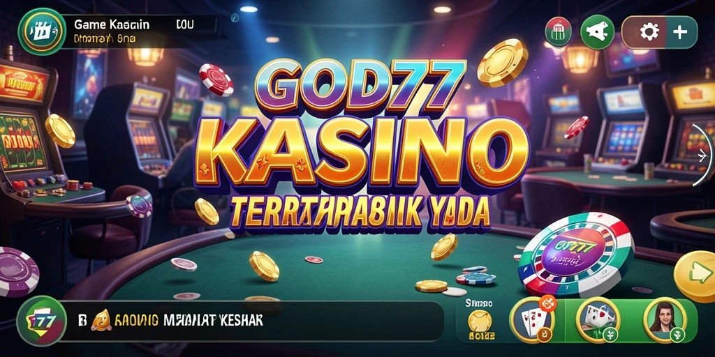Tampilan gameplay seru dari permainan Kasino di GOD77.