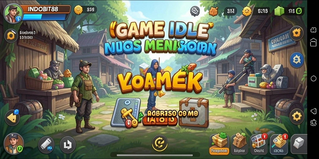 Tampilan gameplay INDOBIT88 yang menggugah selera.