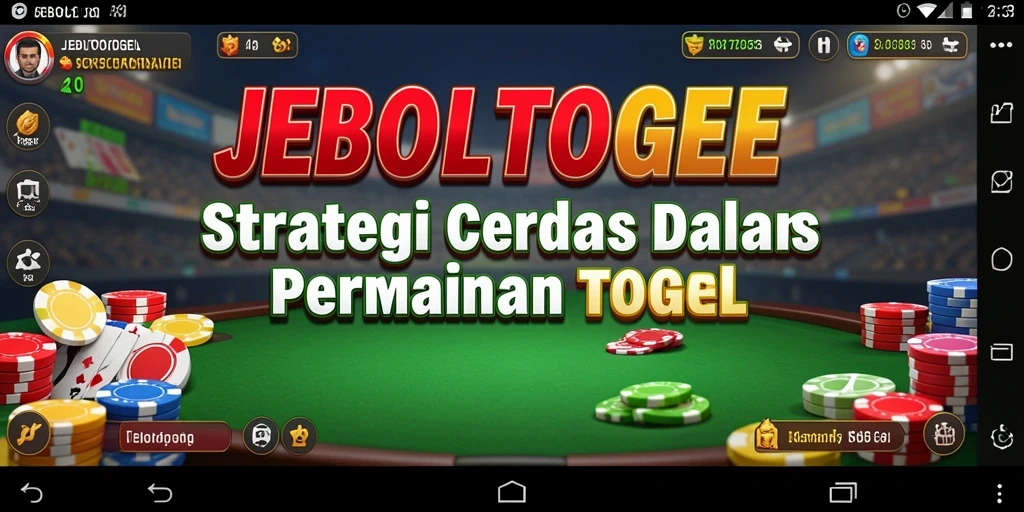 Tampilan gameplay JEBOLTOGEL yang menegangkan dan strategis.