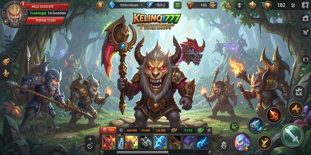 Tampilan gameplay KELINCI777 yang memukau dan penuh aksi