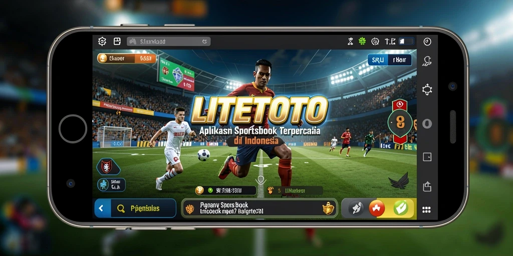 Tampilan gameplay LITETOTO yang menarik dan interaktif dalam aplikasi Sportsbook.