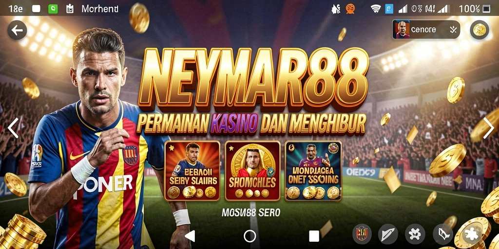 Screenshot gameplay NEYMAR88 menampilkan suasana kasino yang menarik.