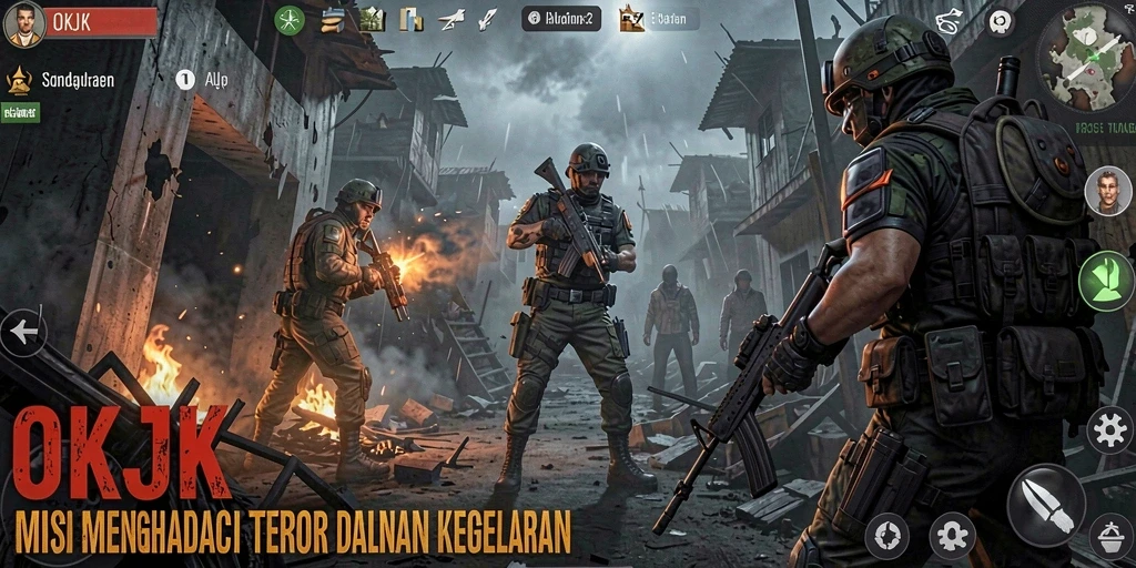 Gameplay menegangkan dalam dunia seram yang penuh kejutan.
