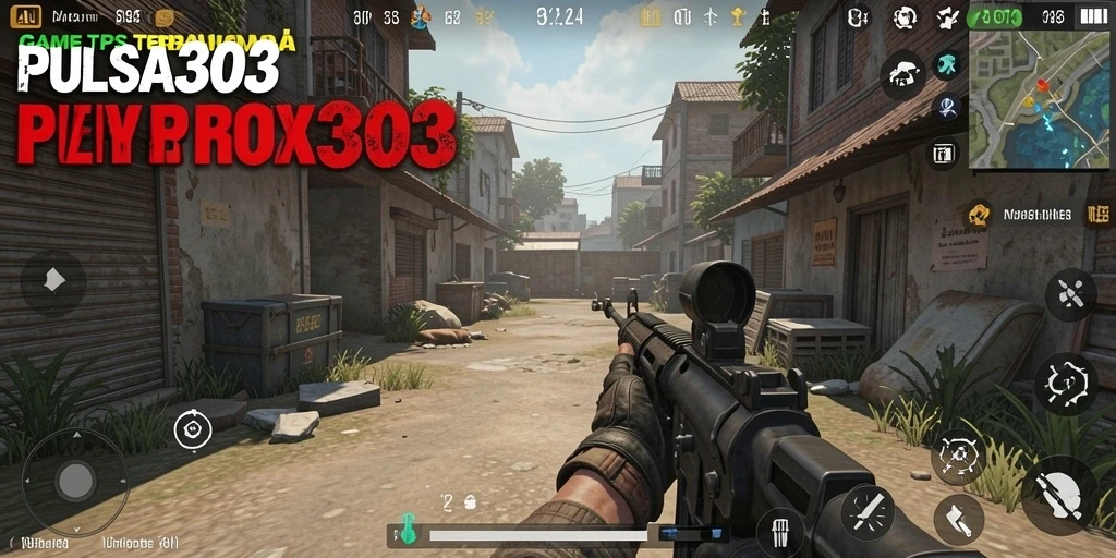 Tampilan gameplay seru dalam PULSA303 dengan pertempuran intens.