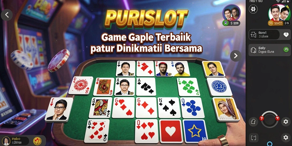 Screenshot gameplay PURISLOT yang seru dan interaktif.