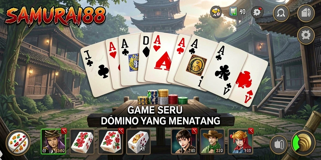Tampilan menarik dalam gameplay SAMURAI88 yang seru.
