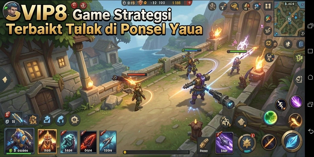 Tampilan gameplay menawan dari SVIP8 yang kaya strategi.