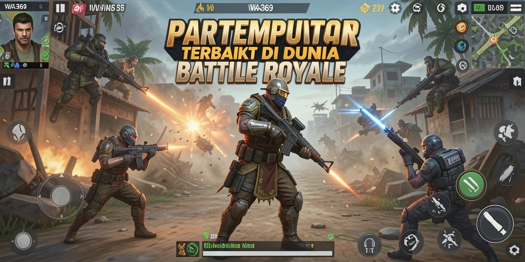 Gameplay intens di WA369 dengan aksi Battle Royale seru.